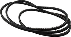 Browning - Section AX, 1/2" Wide, 107" Outside Length, Gripnotch V-Belt - Rubber Compound, Gripnotch, No. AX105 - Industrial Tool & Supply
