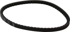 Browning - Section AX, 1/2" Wide, 25" Outside Length, Gripnotch V-Belt - Rubber Compound, Gripnotch, No. AX23 - Industrial Tool & Supply