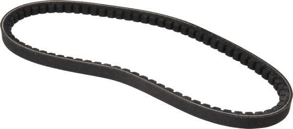 Browning - Section AX, 1/2" Wide, 26" Outside Length, Gripnotch V-Belt - Rubber Compound, Gripnotch, No. AX24 - Industrial Tool & Supply