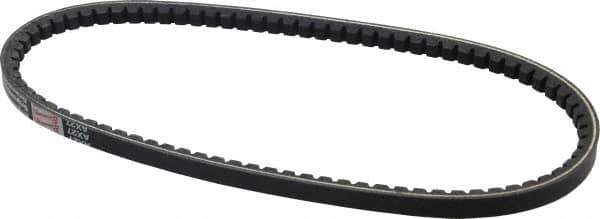 Browning - Section AX, 1/2" Wide, 29" Outside Length, Gripnotch V-Belt - Rubber Compound, Gripnotch, No. AX27 - Industrial Tool & Supply
