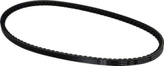 Browning - Section AX, 1/2" Wide, 34" Outside Length, Gripnotch V-Belt - Rubber Compound, Gripnotch, No. AX32 - Industrial Tool & Supply