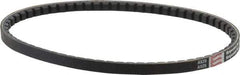 Browning - Section AX, 1/2" Wide, 27" Outside Length, Gripnotch V-Belt - Rubber Compound, Gripnotch, No. AX25 - Industrial Tool & Supply