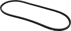 Browning - Section AX, 1/2" Wide, 46" Outside Length, Gripnotch V-Belt - Rubber Compound, Gripnotch, No. AX44 - Industrial Tool & Supply