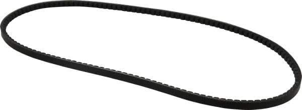 Browning - Section AX, 1/2" Wide, 49" Outside Length, Gripnotch V-Belt - Rubber Compound, Gripnotch, No. AX47 - Industrial Tool & Supply