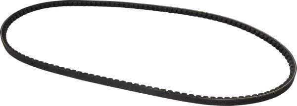 Browning - Section AX, 1/2" Wide, 51" Outside Length, Gripnotch V-Belt - Rubber Compound, Gripnotch, No. AX49 - Industrial Tool & Supply