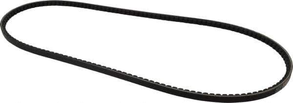 Browning - Section AX, 1/2" Wide, 52" Outside Length, Gripnotch V-Belt - Rubber Compound, Gripnotch, No. AX50 - Industrial Tool & Supply