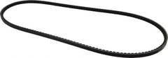 Browning - Section AX, 1/2" Wide, 52" Outside Length, Gripnotch V-Belt - Rubber Compound, Gripnotch, No. AX50 - Industrial Tool & Supply
