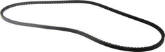 Browning - Section AX, 1/2" Wide, 54" Outside Length, Gripnotch V-Belt - Rubber Compound, Gripnotch, No. AX52 - Industrial Tool & Supply