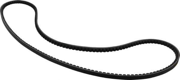 Browning - Section AX, 1/2" Wide, 60" Outside Length, Gripnotch V-Belt - Rubber Compound, Gripnotch, No. AX58 - Industrial Tool & Supply