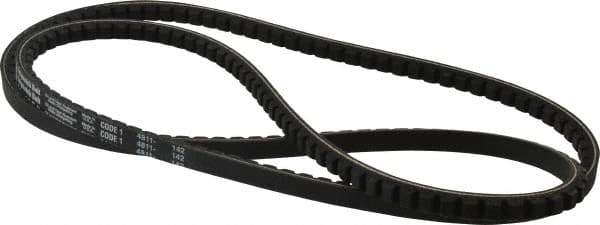 Browning - Section AX, 1/2" Wide, 67" Outside Length, Gripnotch V-Belt - Rubber Compound, Gripnotch, No. AX65 - Industrial Tool & Supply