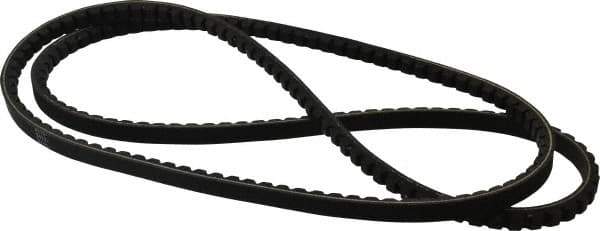 Browning - Section AX, 1/2" Wide, 69" Outside Length, Gripnotch V-Belt - Rubber Compound, Gripnotch, No. AX67 - Industrial Tool & Supply