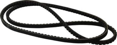 Browning - Section AX, 1/2" Wide, 69" Outside Length, Gripnotch V-Belt - Rubber Compound, Gripnotch, No. AX67 - Industrial Tool & Supply