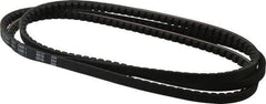 Browning - Section AX, 1/2" Wide, 94" Outside Length, Gripnotch V-Belt - Rubber Compound, Gripnotch, No. AX92 - Industrial Tool & Supply