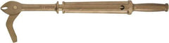 Ampco - 18" OAL Nail Puller - 1/4" Wide, Nickel Aluminum Bronze - Industrial Tool & Supply