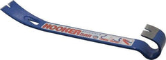 Vaughan Bushnell - 15" OAL Hook Pry Bar - Steel - Industrial Tool & Supply