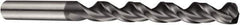 DORMER - 2.7mm 130° Cobalt Jobber Drill - AlCrN Finish, Right Hand Cut, Parabolic Flute, Straight Shank, 61mm OAL, PFX Point - Industrial Tool & Supply