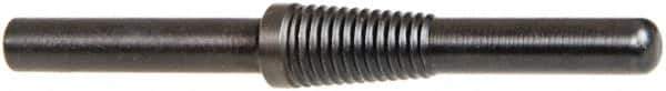 Superior Abrasives - 1/4" Pilot Diam x 1" Pilot Length, Cartridge Roll Mandrel - 1/4" Shank Diam x 1-1/4" Shank Length, 3" OAL - Industrial Tool & Supply