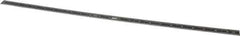 SPI - 24" Long, 1/64, 1/50, 1/32, 1/10" Graduation, Flexible Steel Rule - 3R Graduation Style, 3/4" Wide, Black, Black Chrome Finish - Industrial Tool & Supply