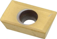 Kennametal - APKT263 Grade KC725M Carbide Milling Insert - TiN/TiCN/TiN Finish, 3/16" Thick, 0.8mm Corner Radius - Industrial Tool & Supply