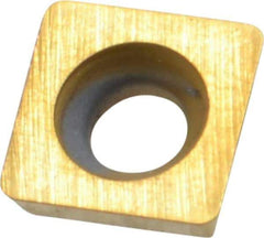 Kennametal - SDEB2.61.52 Grade KC725M Carbide Milling Insert - TiN/TiCN/TiN Finish, 0.0937" Thick, 0.3272" Inscribed Circle, 0.8mm Corner Radius - Industrial Tool & Supply