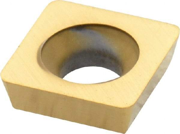 Kennametal - SDEB2.61.52 Grade KC730 Carbide Milling Insert - TiN Finish, 0.0937" Thick, 0.3272" Inscribed Circle, 0.8mm Corner Radius - Industrial Tool & Supply