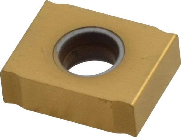 Kennametal - LNEU1240 Grade KC725M Carbide Milling Insert - TiN/TiCN/TiN Finish, 0.1575" Thick, 0.3mm Corner Radius - Industrial Tool & Supply
