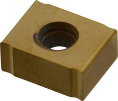 Kennametal - LNEU1255 Grade KC725M Carbide Milling Insert - TiN/TiCN/TiN Finish, 0.2165" Thick, 0.4mm Corner Radius - Industrial Tool & Supply