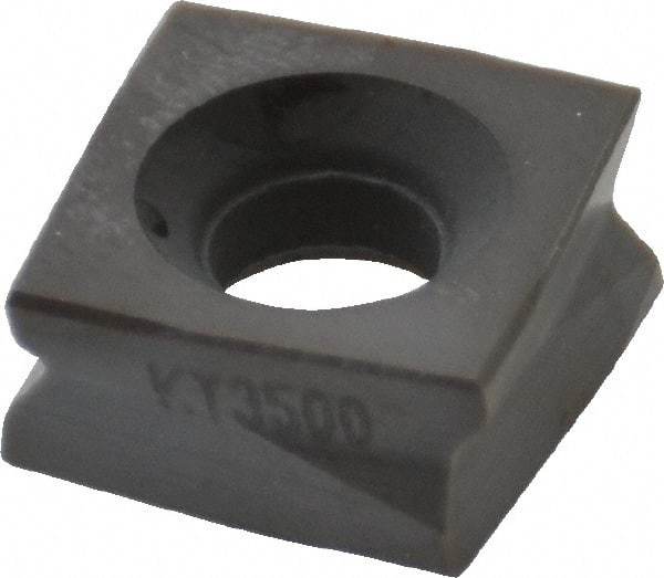 Kennametal - SPHX1205 GP Grade KY3500 Ceramic Milling Insert - Uncoated, 0.217" Thick, 12mm Inscribed Circle - Industrial Tool & Supply