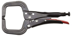 Proto - 6-11/16" OAL C-Clamp Locking Pliers - 5/16" Jaw Width, 1-61/64" Jaw Depth, 2-23/64" Jaw Opening, Standard Handle - Industrial Tool & Supply