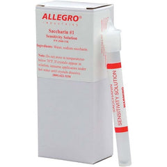 Allegro - Respiratory Fit Testing Accessories Type: Solution/Sweet Solution Type: Sensitivity Solution - Industrial Tool & Supply