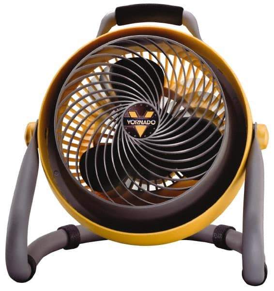 VORNADO - 5-1/8" Blade, 710 Max CFM, Wall Mounting Circulation Fan - 0.7 Amps, 120 Volts, 3 Speed - Industrial Tool & Supply