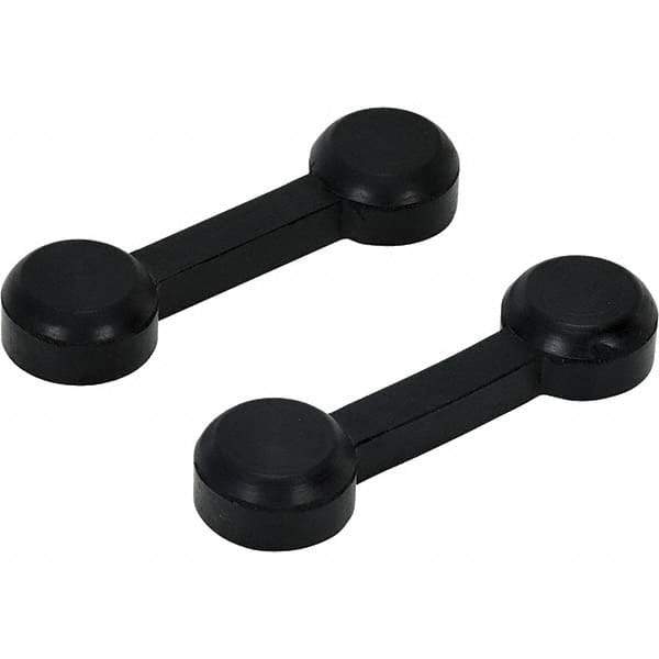 Vestil - 10.38" Long x 2-7/8" Wide x 1-7/16" High, Rubber Ramp Connector - Industrial Tool & Supply