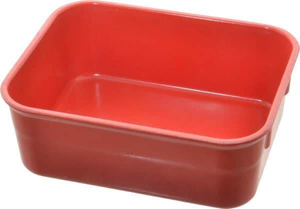 LEWISBins+ - 300 Lb Load Capacity Red Fiberglass Tote Container - Stacking, Nesting, 6.3" Long x 4.9" Wide x 2.1" High - Industrial Tool & Supply