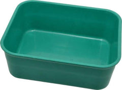 LEWISBins+ - 300 Lb Load Capacity Green Fiberglass Tote Container - Stacking, Nesting, 6.3" Long x 4.9" Wide x 2.1" High - Industrial Tool & Supply