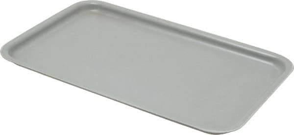 LEWISBins+ - 6.2" Wide x 2/5" High, Gray Bin Cover - Use with LewisBins - N096-4PSM - Industrial Tool & Supply