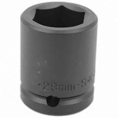 SK - Impact Socket - 3/4"DR 28MM IMPACT SOCKET - Industrial Tool & Supply