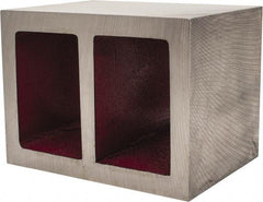 Suburban Tool - 1 Web, 3/4" Thick x 6" Wide x 8" High x 6" Deep, Machined Box Parallel - Cast Iron, Square & Parallel within 0.002" per 6", +/-0.0150" Tolerance - Industrial Tool & Supply