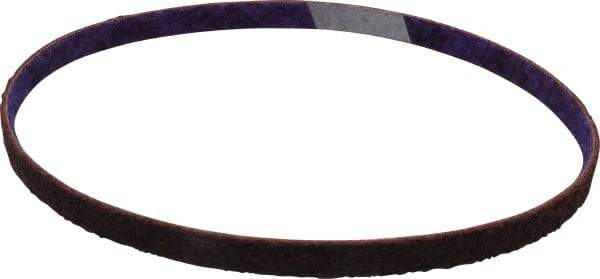 3M - 1/2" Wide x 24" OAL, 6 Trizact Grit, Aluminum Oxide Abrasive Belt - Aluminum Oxide, Ultra Fine, Coated, X Weighted Cloth Backing, Series 237AA - Industrial Tool & Supply
