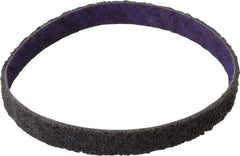 3M - 1/2" Wide x 12" OAL, Aluminum Oxide Abrasive Belt - Aluminum Oxide, Fine, Nonwoven, Series DF-BL - Industrial Tool & Supply