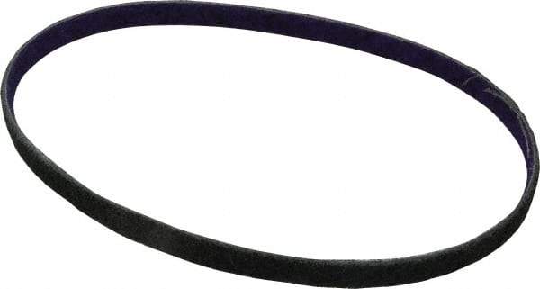3M - 1/2" Wide x 24" OAL, Aluminum Oxide Abrasive Belt - Aluminum Oxide, Fine, Nonwoven, Series DF-BL - Industrial Tool & Supply