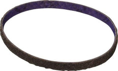 3M - 1/2" Wide x 18" OAL, Aluminum Oxide Abrasive Belt - Aluminum Oxide, Coarse, Nonwoven, Series DF-BL - Industrial Tool & Supply