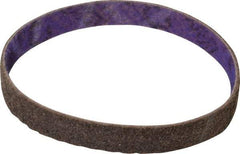 3M - 3/4" Wide x 18" OAL, Aluminum Oxide Abrasive Belt - Aluminum Oxide, Coarse, Nonwoven, Series DF-BL - Industrial Tool & Supply