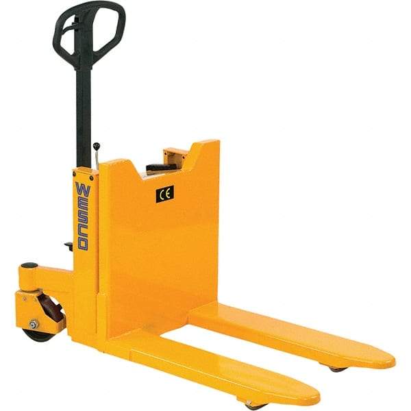 Wesco Industrial Products - 2,200 Lb Capacity Steel Ergonomic Pallet Tilter - 44-1/4" High - Industrial Tool & Supply