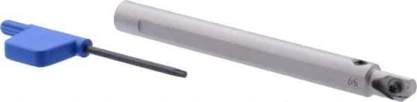 Iscar - MIFHR, Internal, Right Hand, 12.5mm Max Depth of Cut, Indexable Grooving Tool Holder - MI.R Insert Compatibility, 10mm Shank Width, 102.5mm OAL, Through Coolant - Industrial Tool & Supply