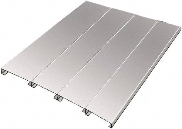 Hallowell - 48" Wide, Open Shelving Accessory/Component - Steel, 24" Deep, Use with Rivetwell Boltless Shelving - Industrial Tool & Supply