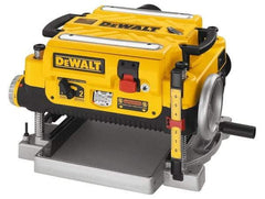 DeWALT - 15 Amp, 10,000 and 20,000 RPM, Bench Planer - 1/8 Inch Depth of Cut, 13 Inch Wide, 6 Inch Depth Capacity - Industrial Tool & Supply
