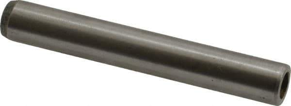 Metric Blue - 10mm Diam x 70mm Pin Length Alloy Steel Pull Out Dowel Pin - 1 Beveled & 1 Threaded End - Industrial Tool & Supply