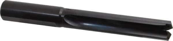 Allied Machine and Engineering - Series 2.5, 1-3/16 to 1-3/8" Diam, 1-1/4" Diam Straight Shank, Straight Flute Spade Drill - 5-3/8" Max Depth, 6-41/64" Body Length, 10" OAL, Intermediate Length, Through Coolant - Industrial Tool & Supply