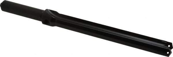 Allied Machine and Engineering - Series 1.5, 55/64 to 15/16" Diam, 3/4" Diam Straight Shank, Straight Flute Spade Drill - 6-5/8" Max Depth, 8-1/64" Body Length, 10-7/8" OAL, Standard Length, Through Coolant - Industrial Tool & Supply