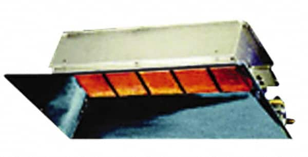 TPI - 12" Long x 24" Wide x 36" High, 600 Volt, Infrared Suspended Heater - Industrial Tool & Supply